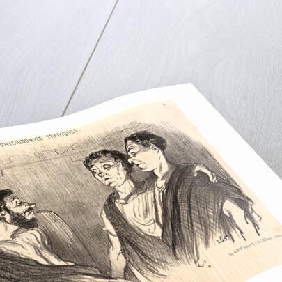 Héraclius, 1851 by Honoré Daumier
