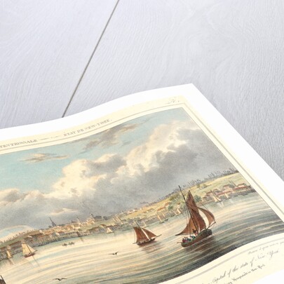 Albany—Capital of the State of New York, 1827-1828 by Isidore-Laurent Deroy