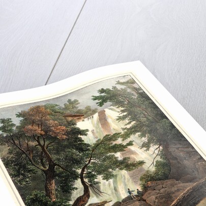 Falls on the Flint River, ca. 1827-1828 by Louis-Pierre-Alphonse Bichebois