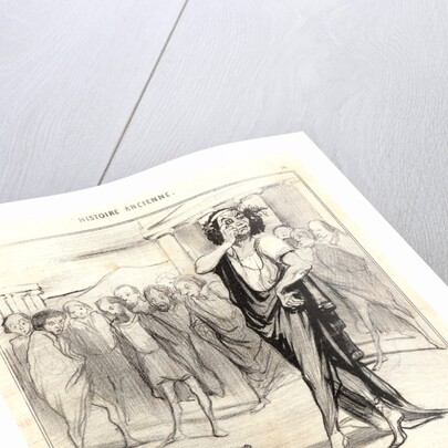 Jeunesse d'Alcibiade, 1842 by Honoré Daumier