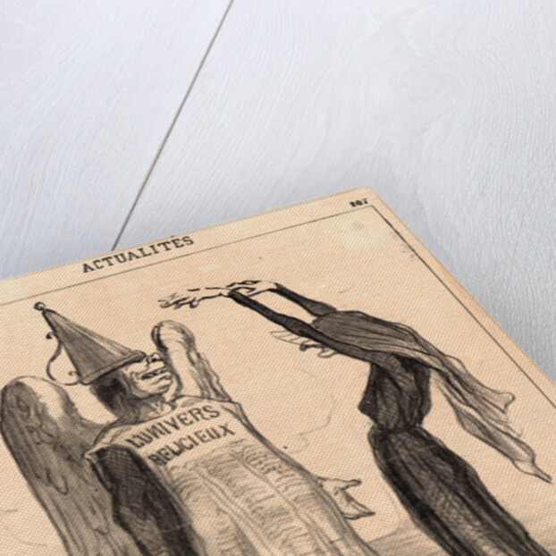 Sainte Rosette Tamisier.., 1851 by Honoré Daumier