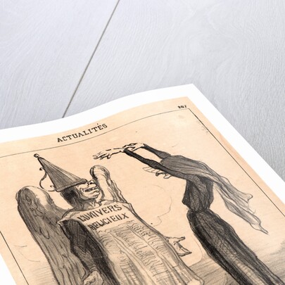 Sainte Rosette Tamisier.., 1851 by Honoré Daumier