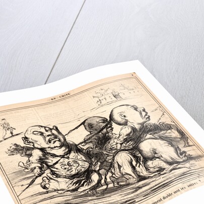 Ceux-ci s'intitulent les braves.., 1859 by Honoré Daumier