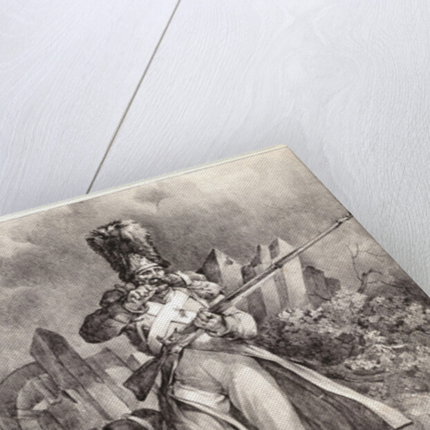 The French Soldier (Le Soldat Français), ca. 1818 by Nicolas Toussaint Charlet