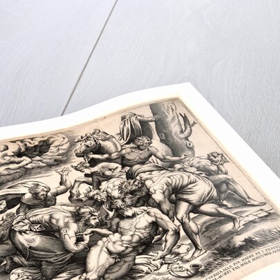 The Death of Meleager, 1543 by Nicolas Béatrizet