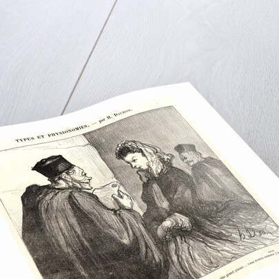 An Adulterous Affair by Honoré Daumier