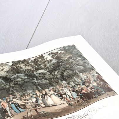Public Promenade (La Promenade Publique), 1792 by Philibert Louis Debucourt