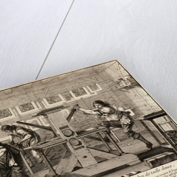 The Printers in Their Workroom, 1642 by Abraham Bosse