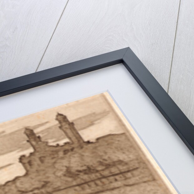 The Seine at the Trocadero (The Trocadero Seen from the Left Bank), 1894 by Eugène Bejot