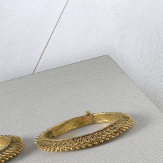Pair of bracelets by Anonymous