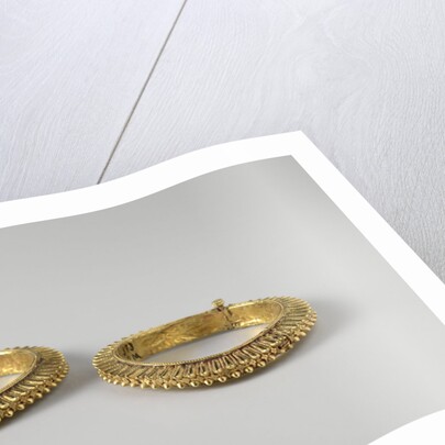 Pair of bracelets by Anonymous