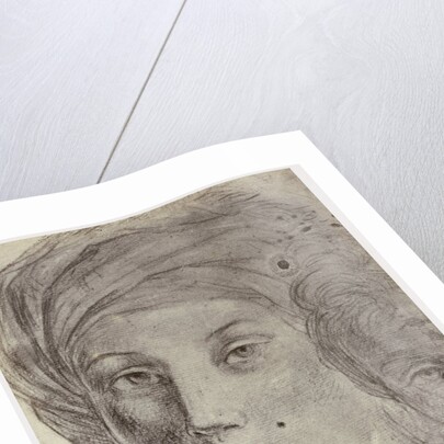His Wife's Portrait by Anonymous