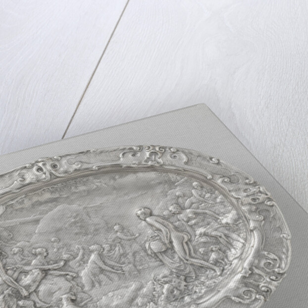 Basin with scenes from the story of Diana and Actaeon by Paulus Willemsz. van Vianen