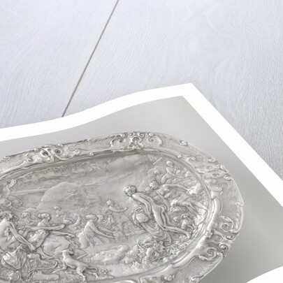 Basin with scenes from the story of Diana and Actaeon by Paulus Willemsz. van Vianen