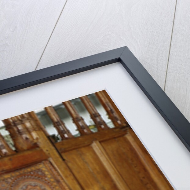 Chest in certosina technique, decorated with intarsia of ebony and ivory by Anonymous