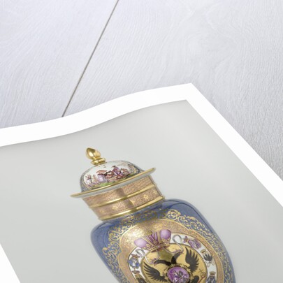 Lidded vase, Meissener Porzellan Manufaktur, 1727, Meissen Germany by Meissener Porzellan Manufaktur