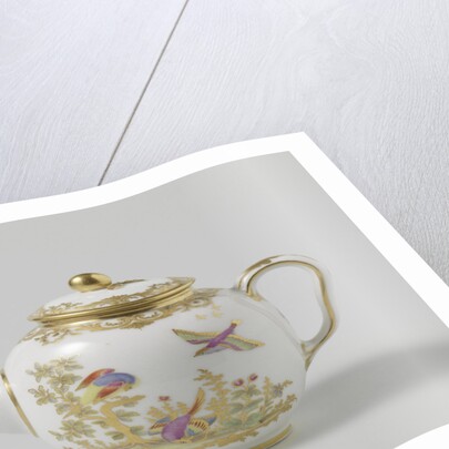 Teapot, belonging to a tea service (déjeuner Bolvry), Manufacture de Sèvres, Fallot by Anonymous
