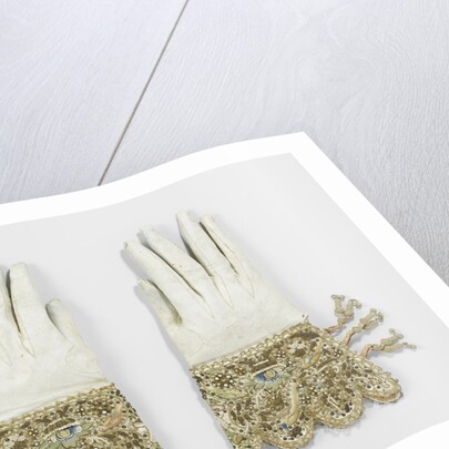 A Pair of Wedding Gloves by Anonymous