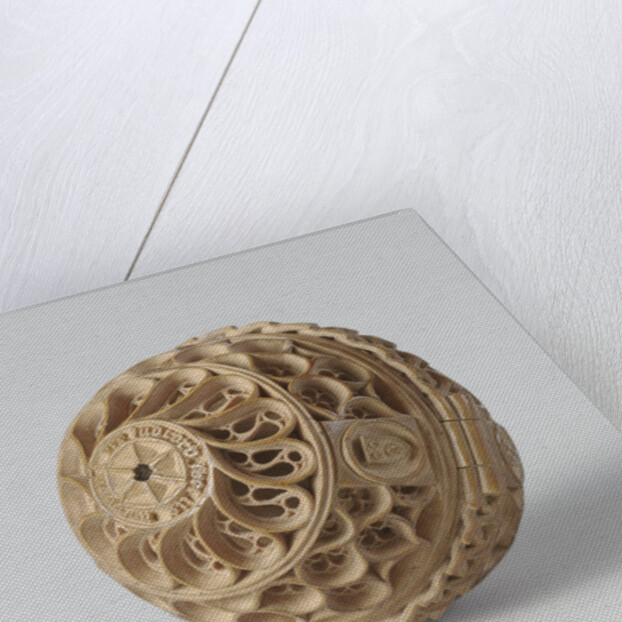 Prayer nut with case by Adam Theodrici