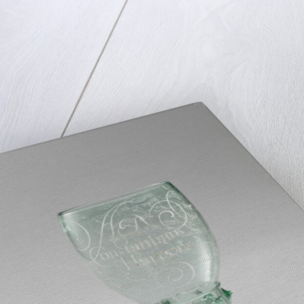 Roemer with a poem to Constantijn Huygens, Anonymous by Anna Roemers Visscher