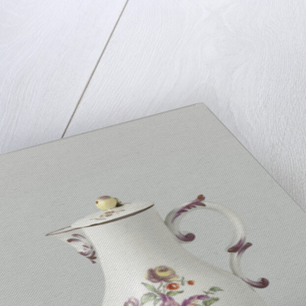 Milk jug by Weesper porseleinfabriek