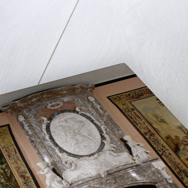 Mantel Piece with relief of Paris and Oenone by Jan Baptist Xavery