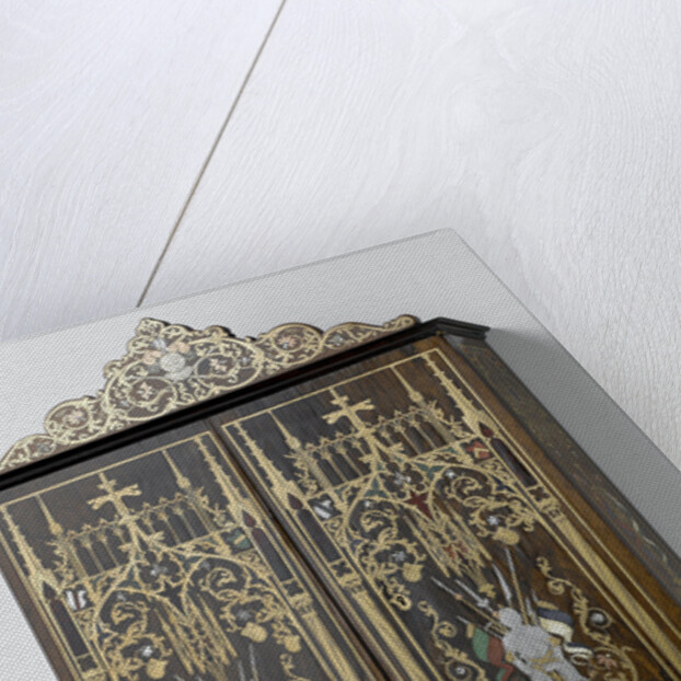 Wall cabinet by Franz Xaver Fortner