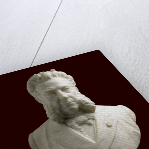 Bust of Jan Jacob Lodewijk ten Kate, poet by Bart van Hove