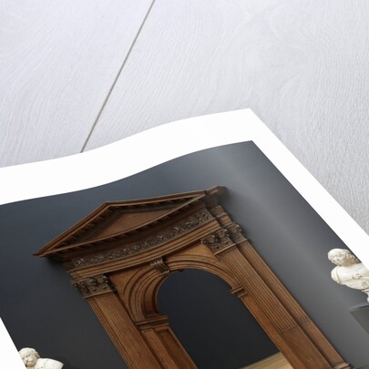 Portico and pediment from the Huydecoper house by Philips Vinckboons II