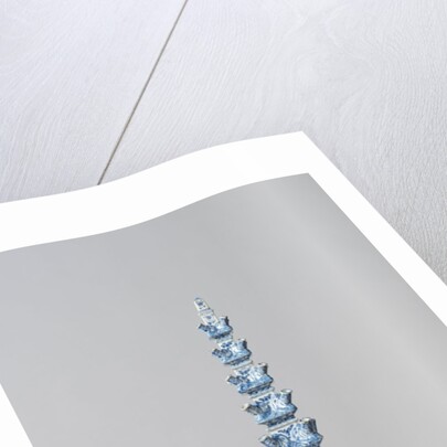 Flower Pyramid of Delftware by Anonymous