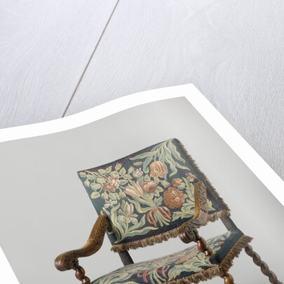 Armchair with tapestry upholstery by Anonymous