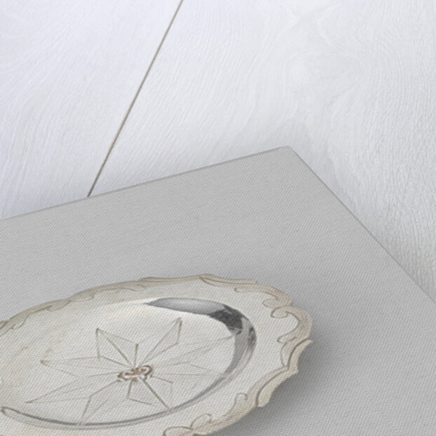 Under Dish belonging to a terrine by Hendrik Duller