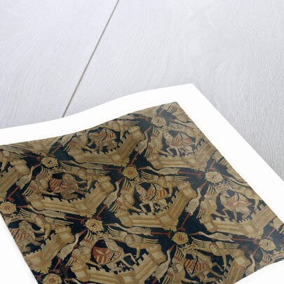 Carpet with the coat of arms of Rogier de Beaufort, Turenne and De Comminges (fragment) by Anonymous