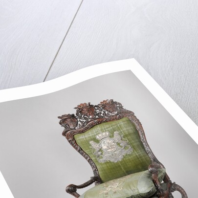 Stadtholder's chair, Gerrit Hutte by Pieter van Dijck