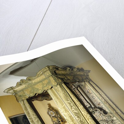 Four-poster bed by Anonymous