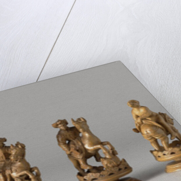 Chess set by Anonymous