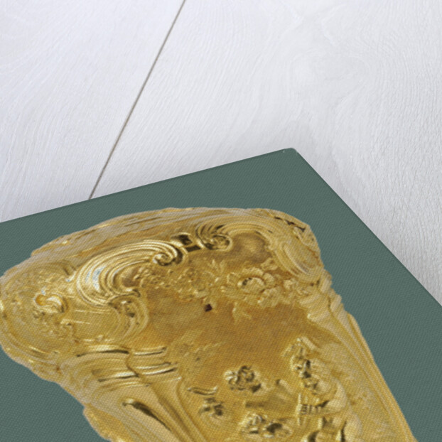 Walking stick Button with three medallions which symbols of music, painting and sculpture by Louis Métayer