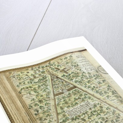 Bird's eye view of elephant kraal by Jan Brandes