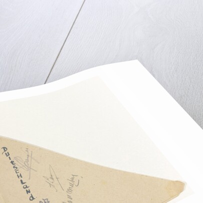 Christmas Menu, December 25, 1944, a prisoner of war camp Stalag dinner at the IV B Mühlberg a / d Elbe Germany by Anonymous