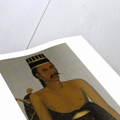 Javanese court official Java Indonesia by Anonymous