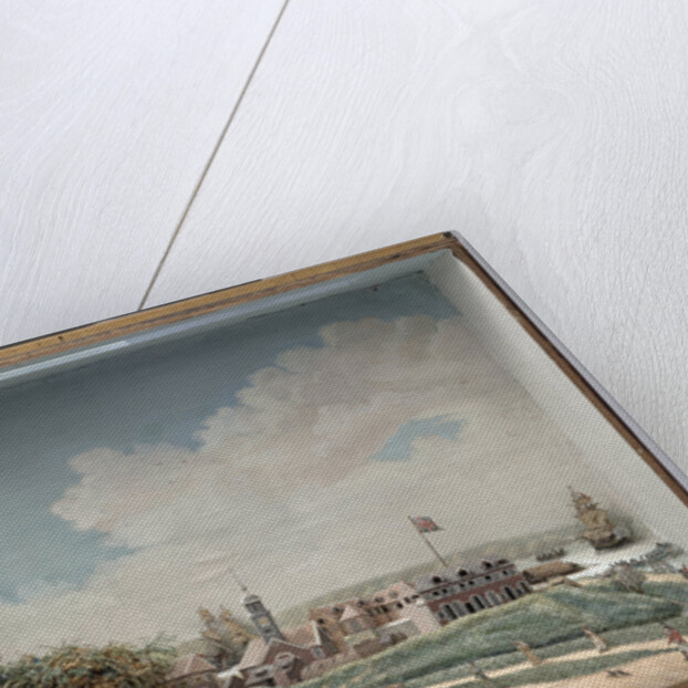 Diorama of Government Square in Paramaribo Suriname by Gerrit Schouten