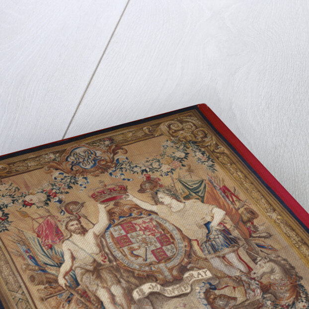 Weapon Carpet of King William III, governor of the Netherlands, and Queen Mary II Stuart, stadhouder by Anonymous