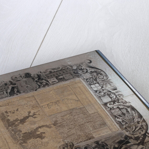 Map of Suriname, Alexander de Lavaux by J.G. de Lacroix