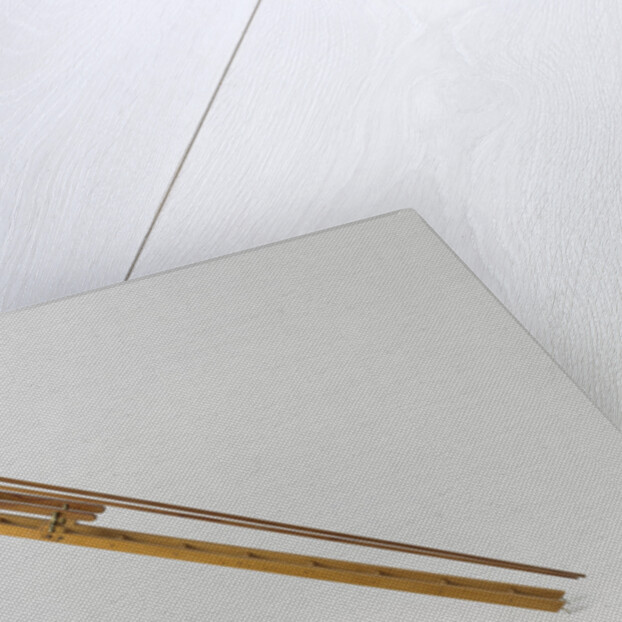 Model of two Congrevese rockets on launcher, William Congreve by Rijkswerf Rotterdam