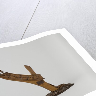 Model of a figurehead by Anonymous