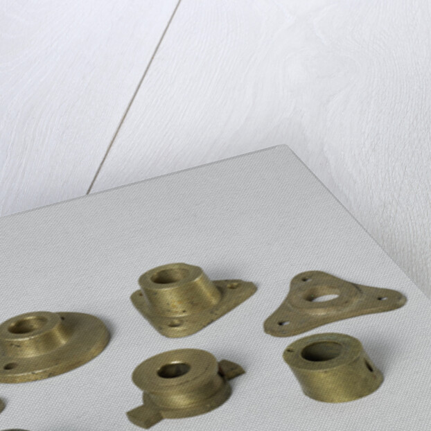 Seven metal woods for sheaves by Anonymous