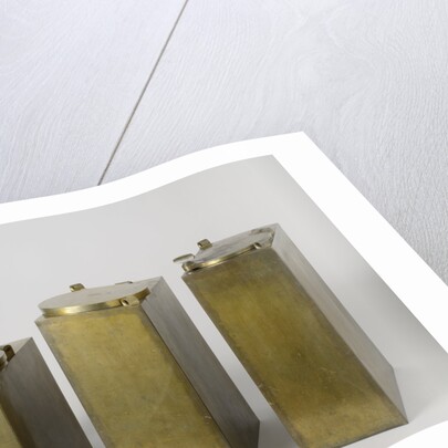 A gunpowder chest by Anonymous