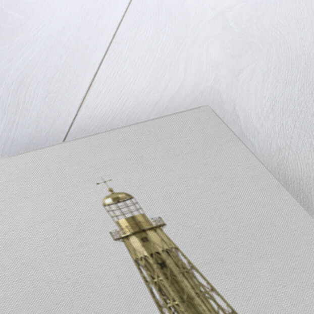 Model of the Northern Guard lighthouse on Java Indonesia by Grofsmederij Leiden