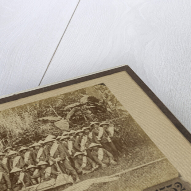 Photo of a group of coolies by Anonymous