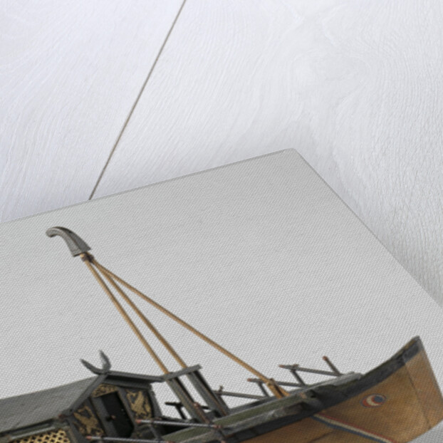 Model of an Oriental vessel by Anonymous